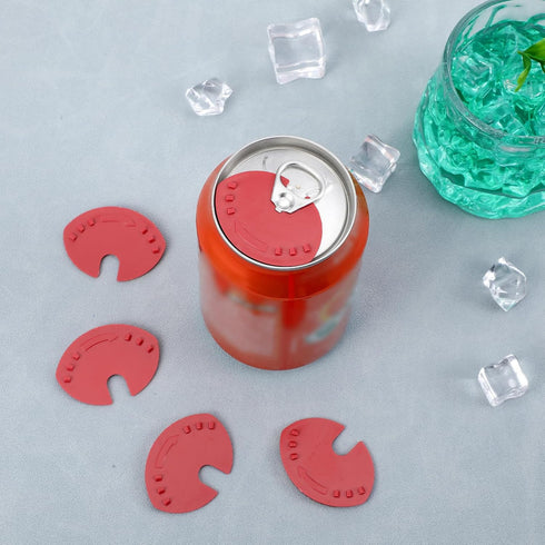 Ymapinc Soda,10pcs Can Covers for Soda Can Lids to Keep Carbonation Plastic Top for Beer, Coke, Juice, and Beverages