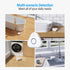 STECHRO 5 Pack 4 0-120dB IP66 Water Leak Detectors for Home, Levels Adjustable Audio Water Sensor Alarm Leak Detector