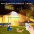 4 3000LM, 283 LED,6500 IP65 270 Driveway(2Pack) Heads Sensor Lamp Solar, Motion Sensor Outdoor Lights K, Motion Sensor