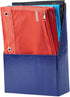 Charles Leonard Pencil Pouch, Assorted Colors, Set of 24
