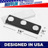Mifflin-USA Name Tag Magnets - 24 Pack, 1.75 x 0.5 Inches, Premium ID Badge Holder with Strong Neodymium Magnets