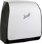 Scott Slimroll Manual Towel Dispensers (47091), White, for Orange Core Scott Slimroll