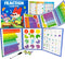 Yikorqu Magnetic Fraction Demonstration Book 164CPS Magnetic Fraction Learning Tiles Montessori Manipulatives for