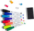 U Brands Magnetic Board Accessory Set, Includes Dry Erase Markers, Easy Grab Magnets, Eraser, 13 Pieces by U Brands