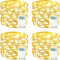 4 Pack 60 LED Fairy Lights Battery Operated with Timer, 20FT Waterproof