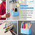 YES4QUALITY 2 Magnetic Pen Holder with Strong Magnetic Back & Compartments, Dry Erase Marker Holder for Whiteboard