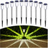 10 Pack Solar Lights Outdoor Solar Pathway Lights Outdoor LED Waterproof Stainless Steel Driveway Lighting for Outdise