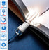 E12 25W-40W 6000K Dimmable Bulbs T6 E12 C7 Bulbs 4W Lamp,450 lm(5Pack) Ziomitus Daylight White Led Replacement, Small