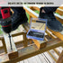 50PCS #14 x 2-7/8 Inch Black Deck Wood Screws, Heavy Duty Star Drive Timber Screws, Rust Resistant Landscaping Screws