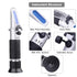 Antifreeze Refractometer - 3-in-1 Coolant Tester for Checking Freezing Point and Concentration