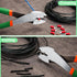 Electrician's Terminal Crimp Pliers with Cutter, Wire Crimping Tools for 10 to 22 AWG Terminals and Connectors