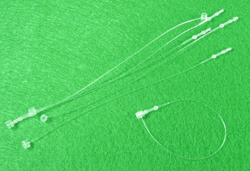 Snap Lock Plastic Tag Fastener, 5" Pin Security Loop (1000 Pc)