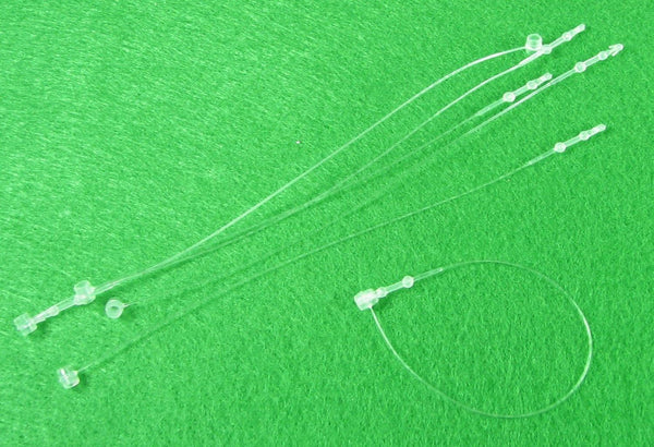 Snap Lock Plastic Tag Fastener, 5" Pin Security Loop (1000 Pc)