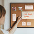 Board2by Cork Board Bulletin Board 24 x 36, Black Aluminium Framed, Large Wall Mounted Notice Pin Board