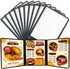 FLK Tech FLKQC 10 Pack 3 Page Menu Covers, 6 View 8.5 x 11
