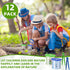12 Pack Halloscume Insect Bug Viewer for Kids with Tweezers Magnifying Insect Box Insect Observation Kit Bug Catcher
