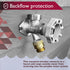 3/4 Inch Vacuum Breaker Solid Brass Hose Bib Backflow Preventer for Garden Spigot RV