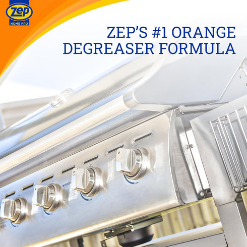 24 Oz. R49506 (6) Zep Home Pro Orange Plus Kitchen Degreaser - Fl. - - Pro Trusted Cleaning Power: Now in Refreshing