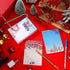 Christmas Sticky Notes: Winter Scene Notepads, Snowman Note Pads, Self-Adhesive Removable Notes, 6 Pieces