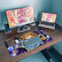 Large Gaming Mouse Pad Compatible with Demon Slayer - Non Slip Rubber Base for Home Office
