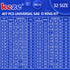 826 Pcs Universal SAE and Metric O-Rings Kit - Standard 32 Metric & Inch Sizes O-Ring Assortment with Picks
