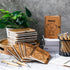 Geyoga 60 Pcs Employee Appreciation Gifts, Thank You Spiral Kraft Notebooks with Bamboo Pens, Motivational Notebooks