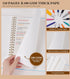 Graph Paper Notebook, Spiral Journal 8.5” x 11”, A4 Large Grid Notebooks for Work School Engineering, 100 GSM Graph