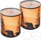 GUZEIR Deer Linen Tall Drum Lampshade set of 2, 9.8" Top x 9.8"