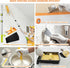 38PCS 2 4 Pole,4" 9" Set Paint Roller Kit with to FT Extension Paint Rollers,Paint Brush Extender,Paint Brushes