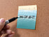 Butler in the Home Sticky Notes, 12 Pack 3"x3", 50 Sheets/Pad, Beach Waves Sand Seashells Memo Note Pads