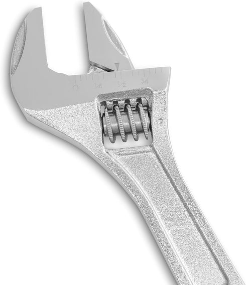 SATA 6 Inch Stubby Wide Jaw Adjustable Wrench - ST47232