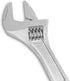 SATA 6 Inch Stubby Wide Jaw Adjustable Wrench - ST47232