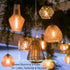 16Ft E26/E27 Bulb 1 Pack, Plug in Hanging Light Cord Kit - Pendant Light Plug in Lamp Kit, Socket Lantern Extension