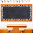 Whaline 98.4ft Cow Print Bulletin Board Borders – 3 Sizes Black White Die-Cut Stripes for Classroom Office Decor