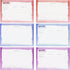 Juvale Double-Sided Recipe Cards, Watercolor Design, 60-Pack for Cooking Organization