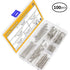100PCS Cotter Pin Clip Key Fastener Fitting Assortment Kit - Made of 304 Stainless Steel