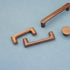 4" (4" Walnut Wood Drawer Pulls Handle Modern Dresser Knob Kitchen Cabinet Pulls Handles Furniture Handles Hole
