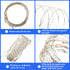 10 Pack 16.4 50 Tuanse Fairy String Light with Timer Function ft LED Twinkle Copper Wire Light Battery Operated