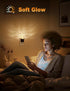 Dimmable 3000K 0-100LM JandCase LED Night Light, Night Lights Plug into Wall, Modern Nightlight with Auto On Off Light