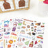 Pack 310 Pack! bloom daily planners Holiday Seasonal Planner Sticker Sheets - Vintage Seasonal Sticker - Removable