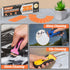 100 Pack DIYSELF Plastic Razor Blades, Blade Refill for Plastic Razor Blade Scraper, Durable Plastic Blades