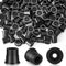 Plastic Baluster Connectors for 3/4" Od Round Balusters, Black Baluster Adapter for Deck Handrails (100 Pcs)