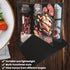 6 Pack 8.5" 11", 4 Menu Covers x View PU Leather Menu Holders for Restaurant, Coffee Shop, Bar, Wine Lists