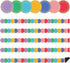 Ireer 24 Pieces Retro Magnetic Strips for Classroom Whiteboard Bulletin Board Decorative Magnetic Borders