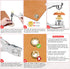 803Pcs Grommet Eyelet Pliers Kit, 1/4 Inch Grommet Tool with 800 Metal Eyelets for Crafts