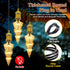 Puanticn 16.4 E26 E27 Bulb Bulb Ft Retro Hanging Lamp with Plug in Cord, Black Thicken Round Pendant Light Cord