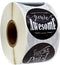 SBLABELS Retro Chalkboard Thank You Stickers - 500 Appreciation Labels Made in The USA