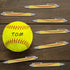 Thenshop 40 Pcs Cute Softball Football Volleyball Ballpoint Pens, Comfortable Writing Retractable Pens for Kids and