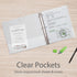 Oxford 3 Ring Binders, 3 Inch ONE-Touch Easy Open D Rings, 4 Pack, White, 650-Sheet Capacity