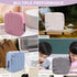 Teircno Sanitary Napkin Storage Bag, Corduroy Period Bag for Women, Cute Portable Period Pouch with Zipper, Sanitary